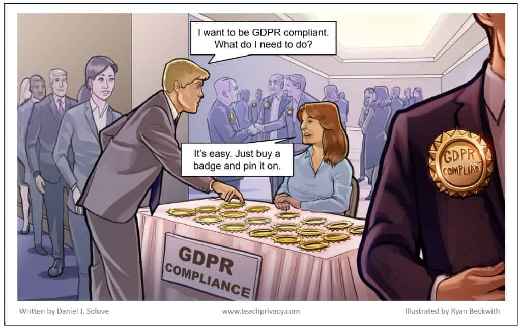 Cartoon GDPR Compliance - TeachPrivacy GDPR Training 02 medium